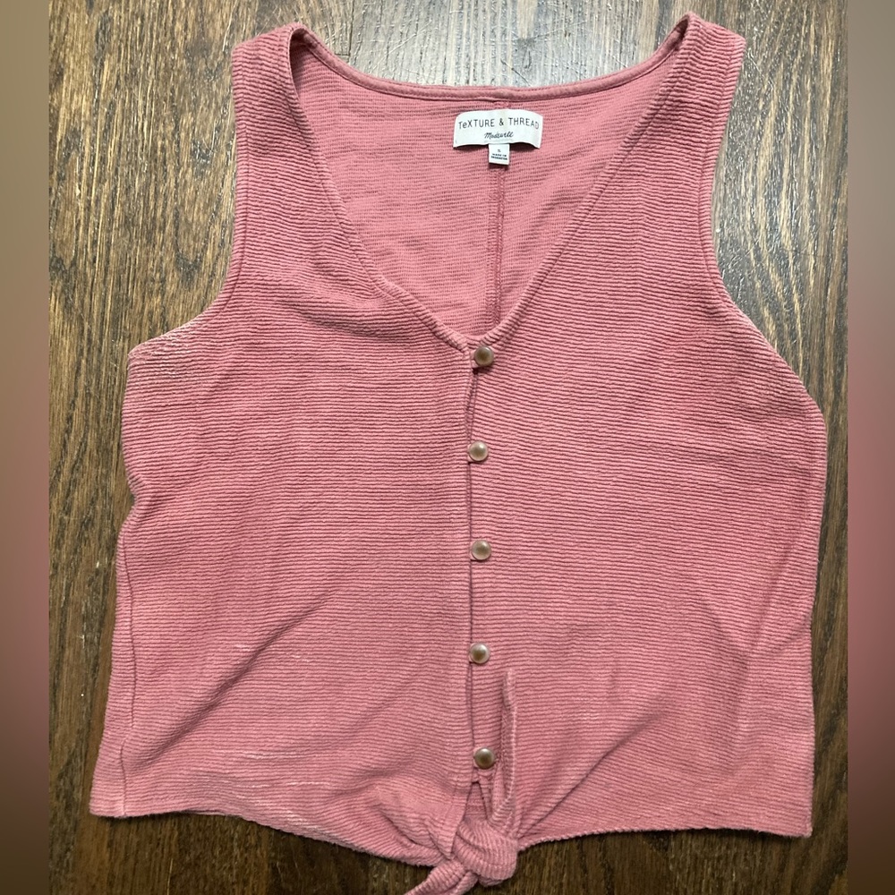 Madewell cropped tank